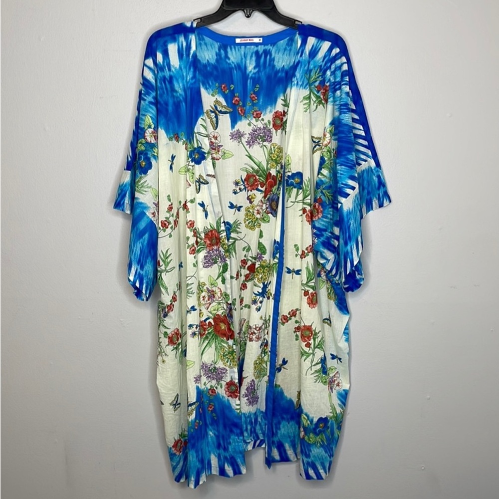 Johnny Was | Tie Dye Butterfly Floral Kimono 368